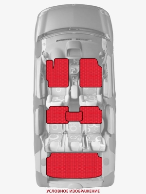 ЭВА коврики «Queen Lux» комплект для Infiniti G35 Coupe