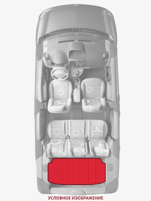 ЭВА коврики «Queen Lux» багажник для Mercedes S 65 AMG